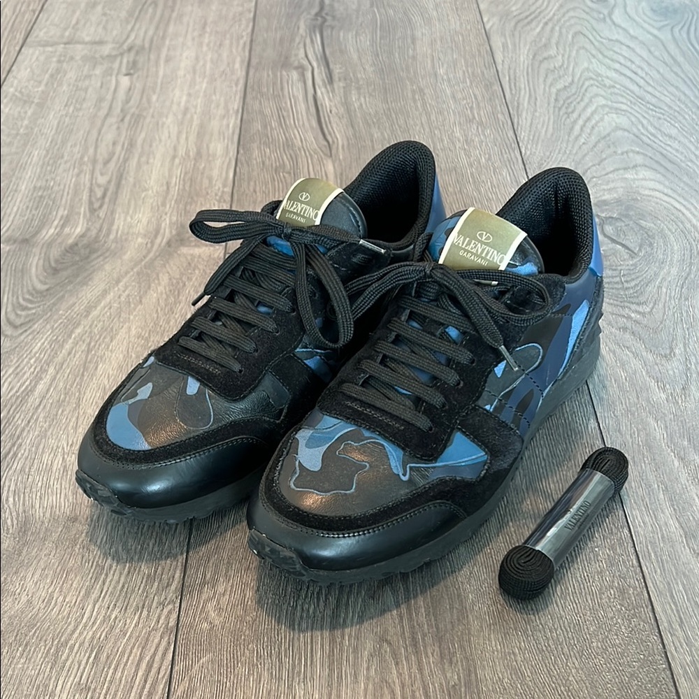Valentino Camouflage RockRunner Sneaker Men’s Size EU 43/US 9.5